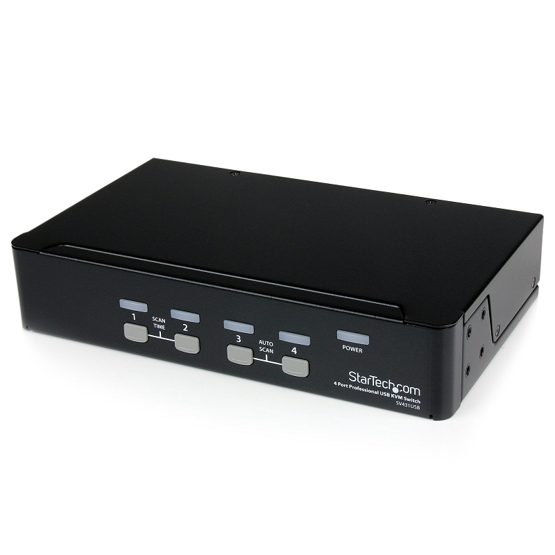 You Recently Viewed StarTech SV431USB 4 Port Professional VGA USB KVM Switch with Hub Image